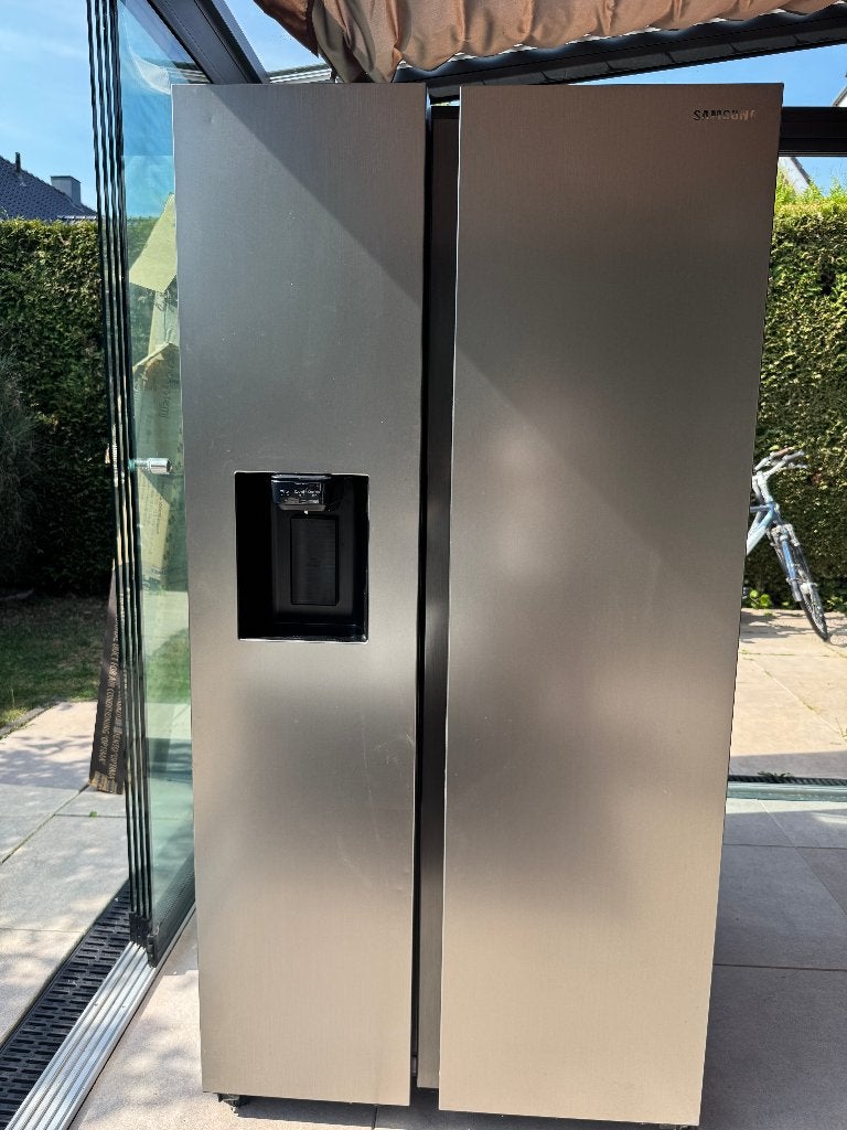 Samsung Amerikaanse koelkast Twin Cooling Plus, Witgoed en Apparatuur, Koelkasten en IJskasten, Zo goed als nieuw, Met aparte vriezer