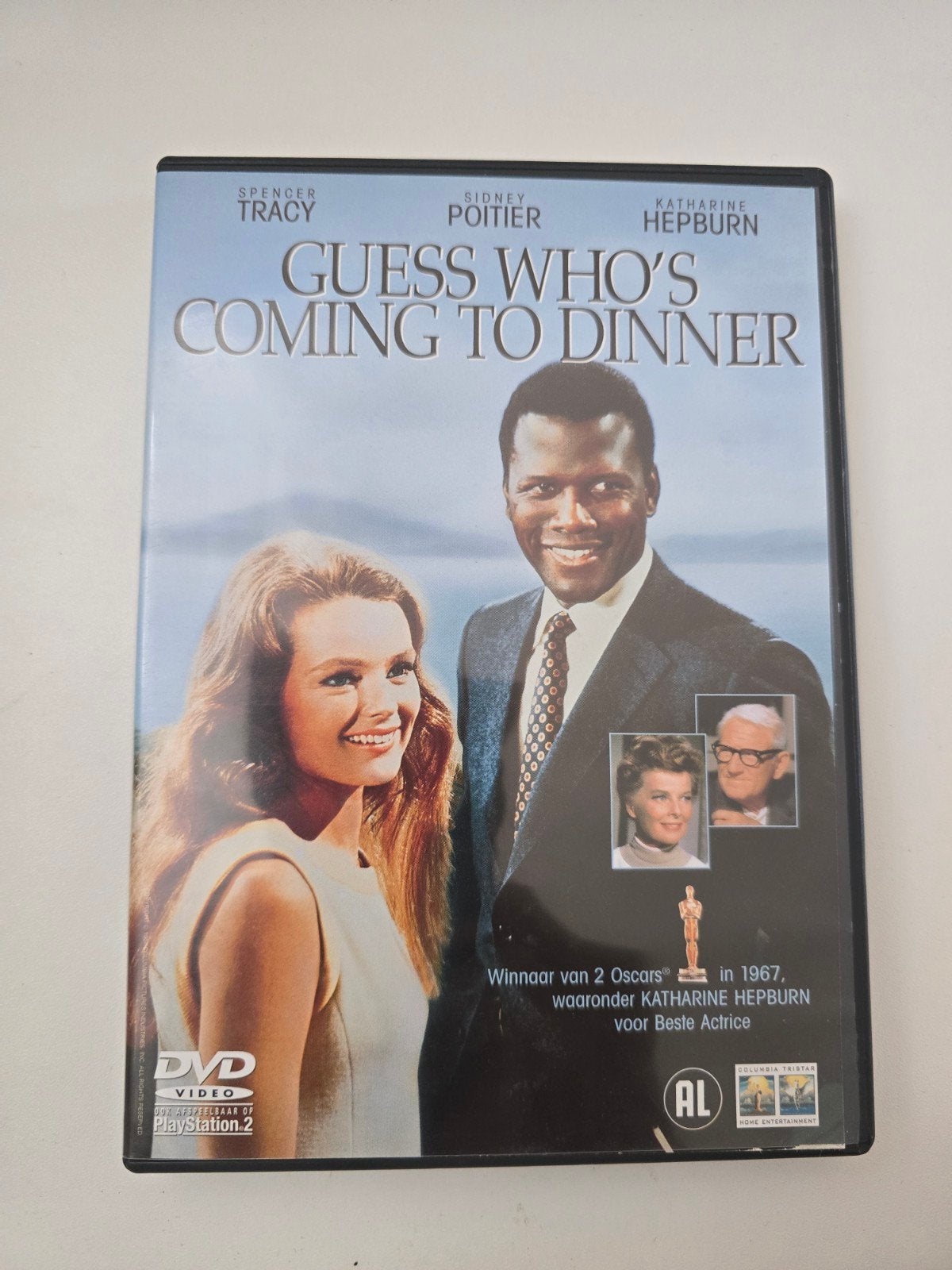 Guess Who's Coming to Dinner DVD met NL ondertiteling, Gebruikt, Inclusief doosje, Waargebeurd drama, Spaans