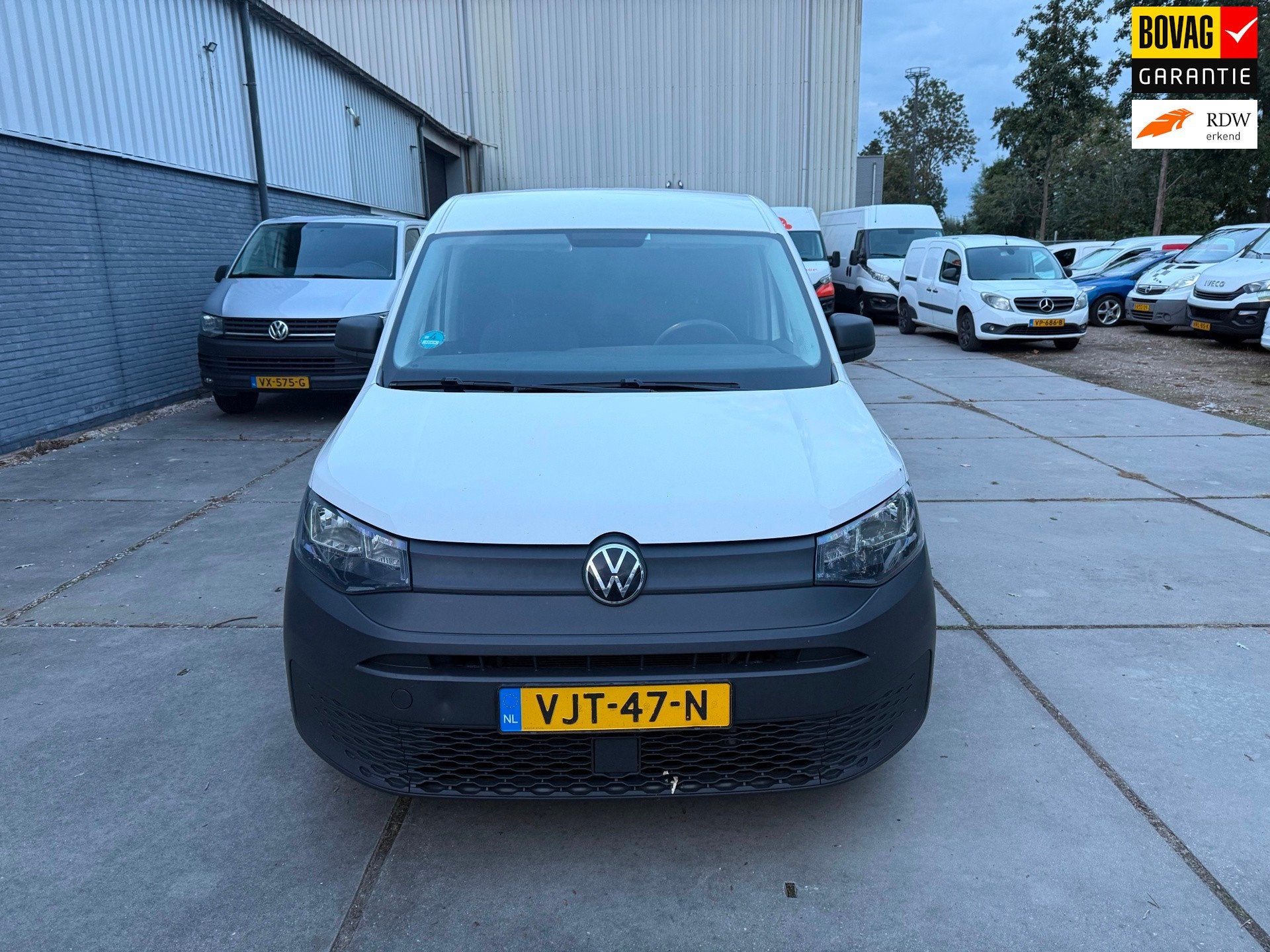 Volkswagen Caddy Cargo 2.0 TDI WIT ‘21 AC 55KW, Auto's, Voorwielaandrijving, Gebruikt, Euro 6, 4 cilinders