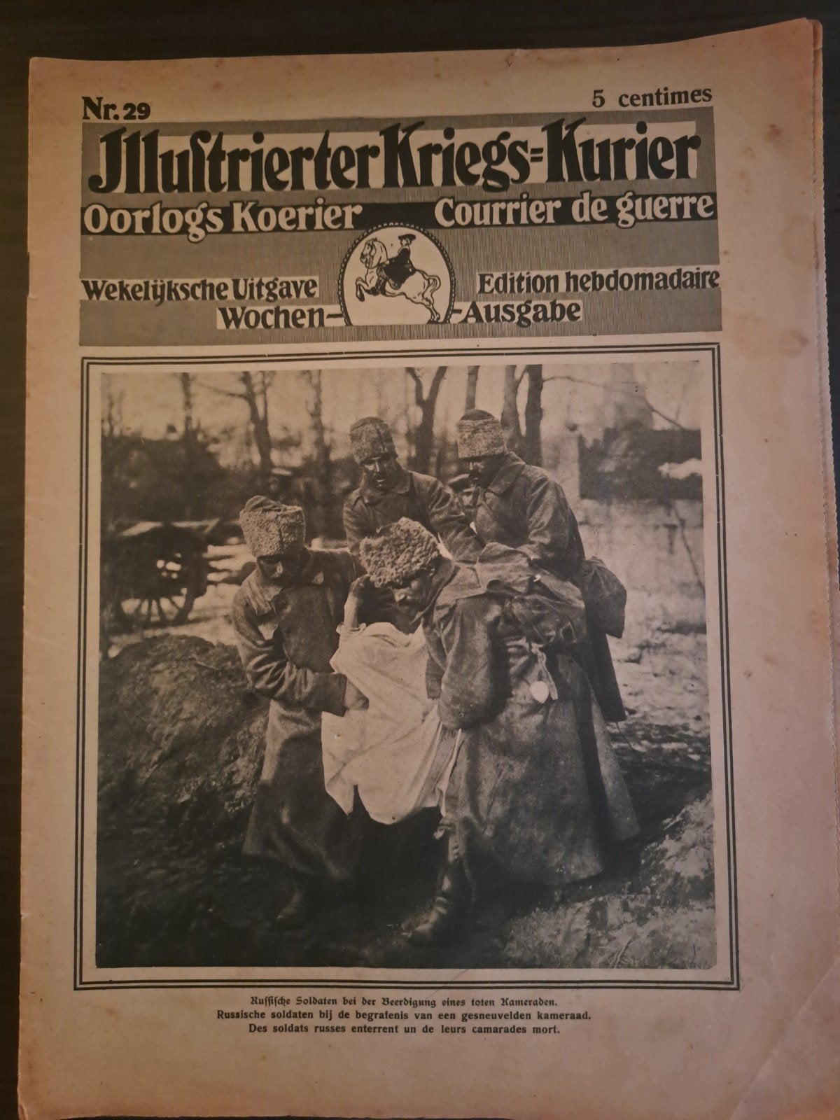 illustrierter kriegs kurier, Ophalen of Verzenden, Overige soorten, Overige gebieden, Boek of Tijdschrift