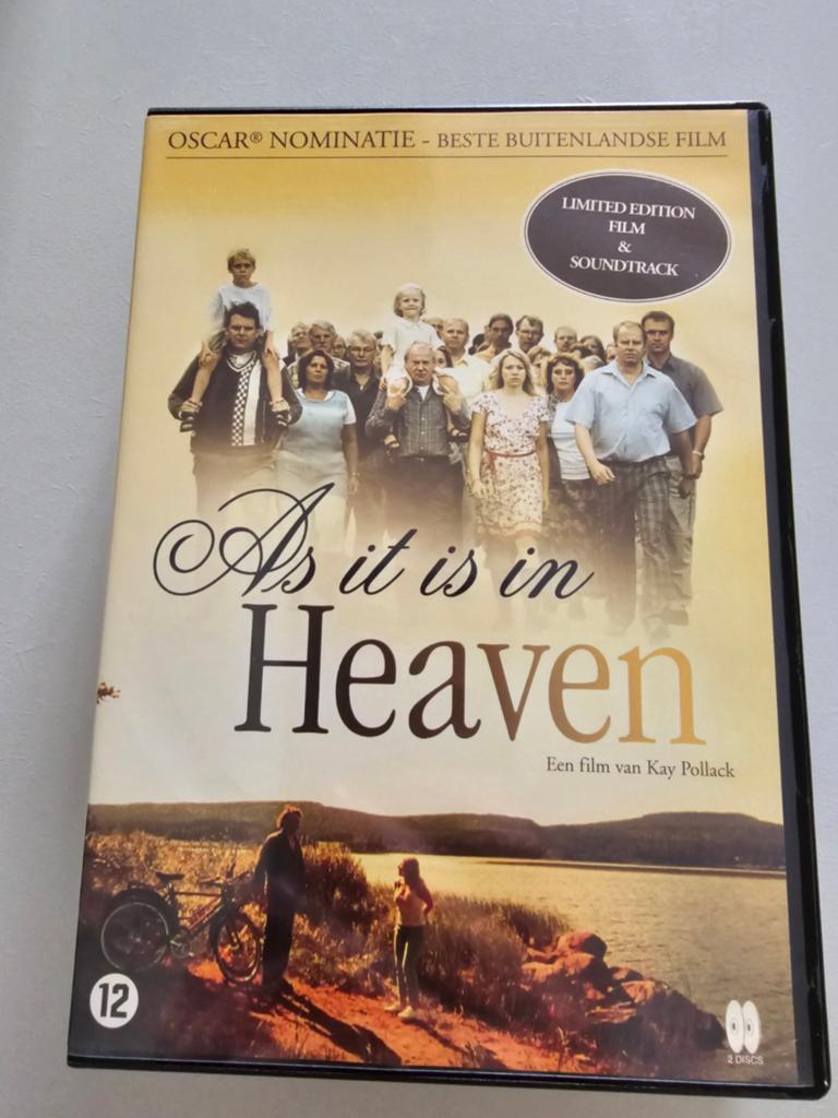 Dvd as it is in heaven met cd - Kay Pollack, Ophalen of Verzenden, Scandinavië