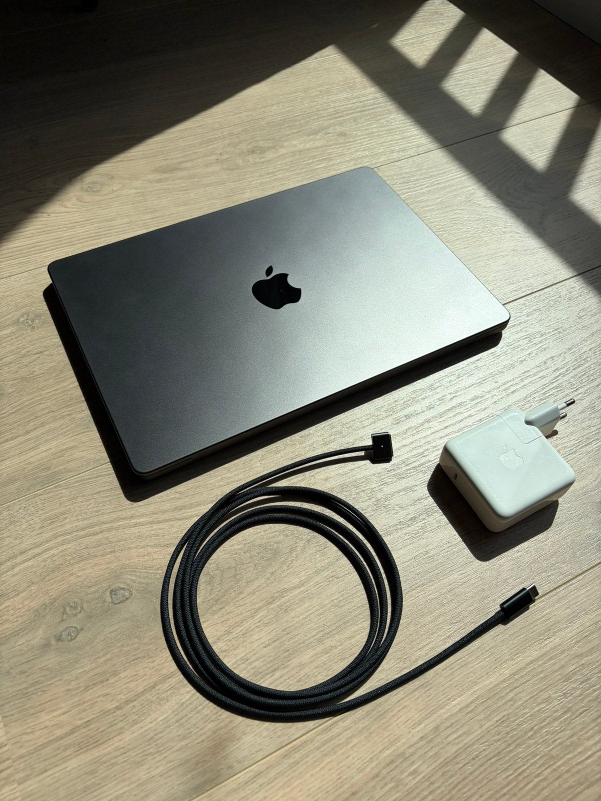 MacBook Pro 14-inch M3 Pro 18GB 512GB Space Black, MacBook Pro, Qwerty, 512 GB, Ophalen of Verzenden