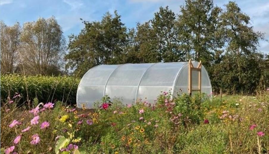 Gevraagd: Tunnelkas van zware kwaliteit inclusief folie, Tuin en Terras, Kassen, Ophalen of Verzenden