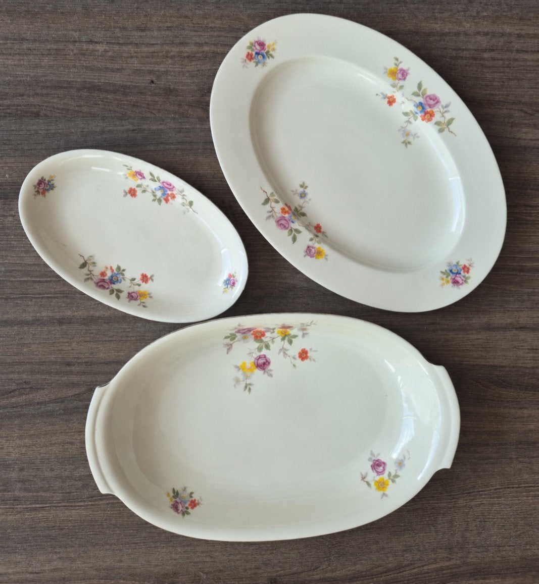 3 vintage serveerschalen van Kahla, Ophalen of Verzenden