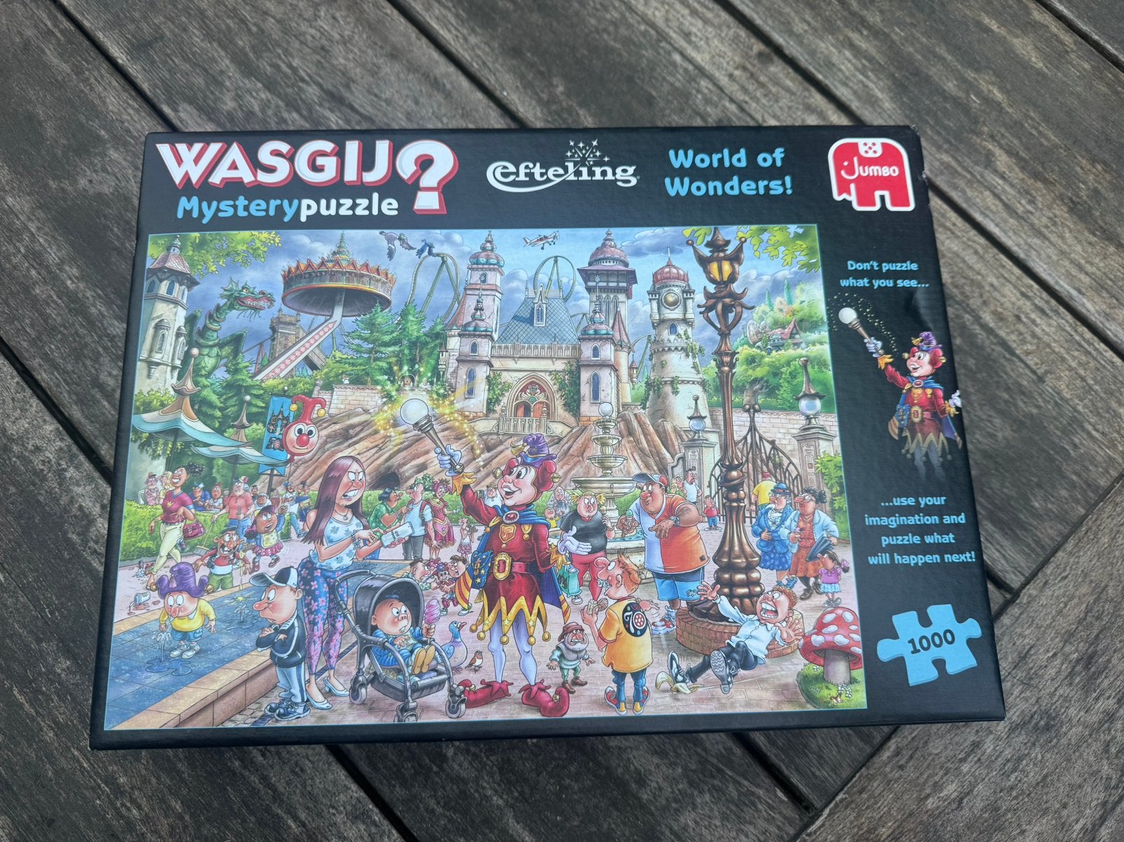 Was Gij puzzel 1000 stukjes, Ophalen of Verzenden, 500 t/m 1500 stukjes, Zo goed als nieuw