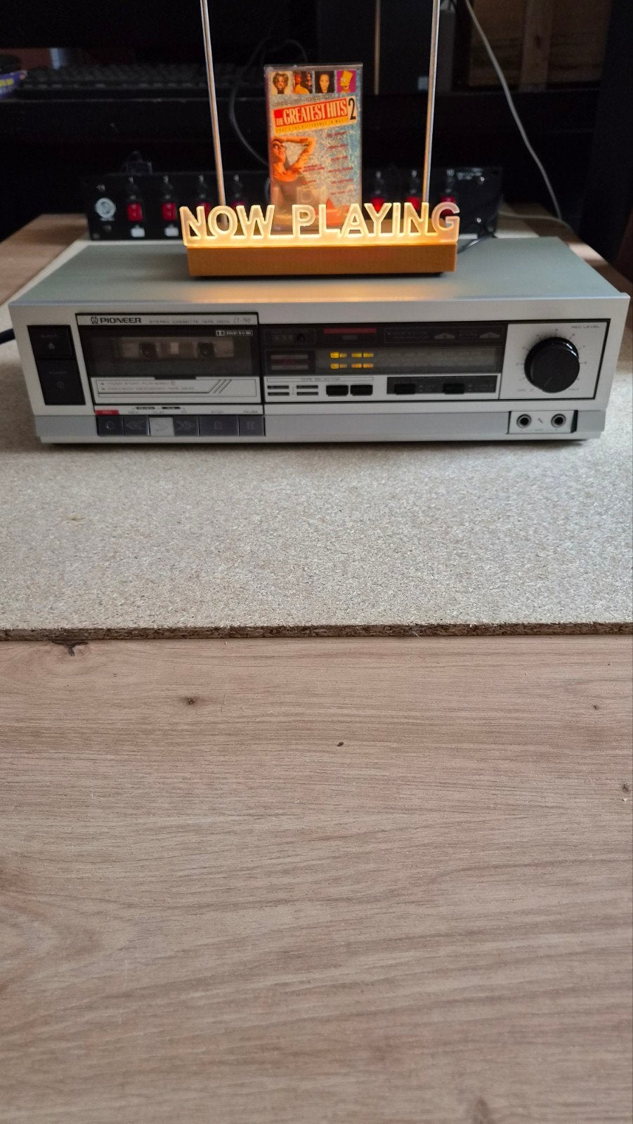 vintage pioneer deck., Ophalen of Verzenden, Enkel, Overige merken, Tape counter