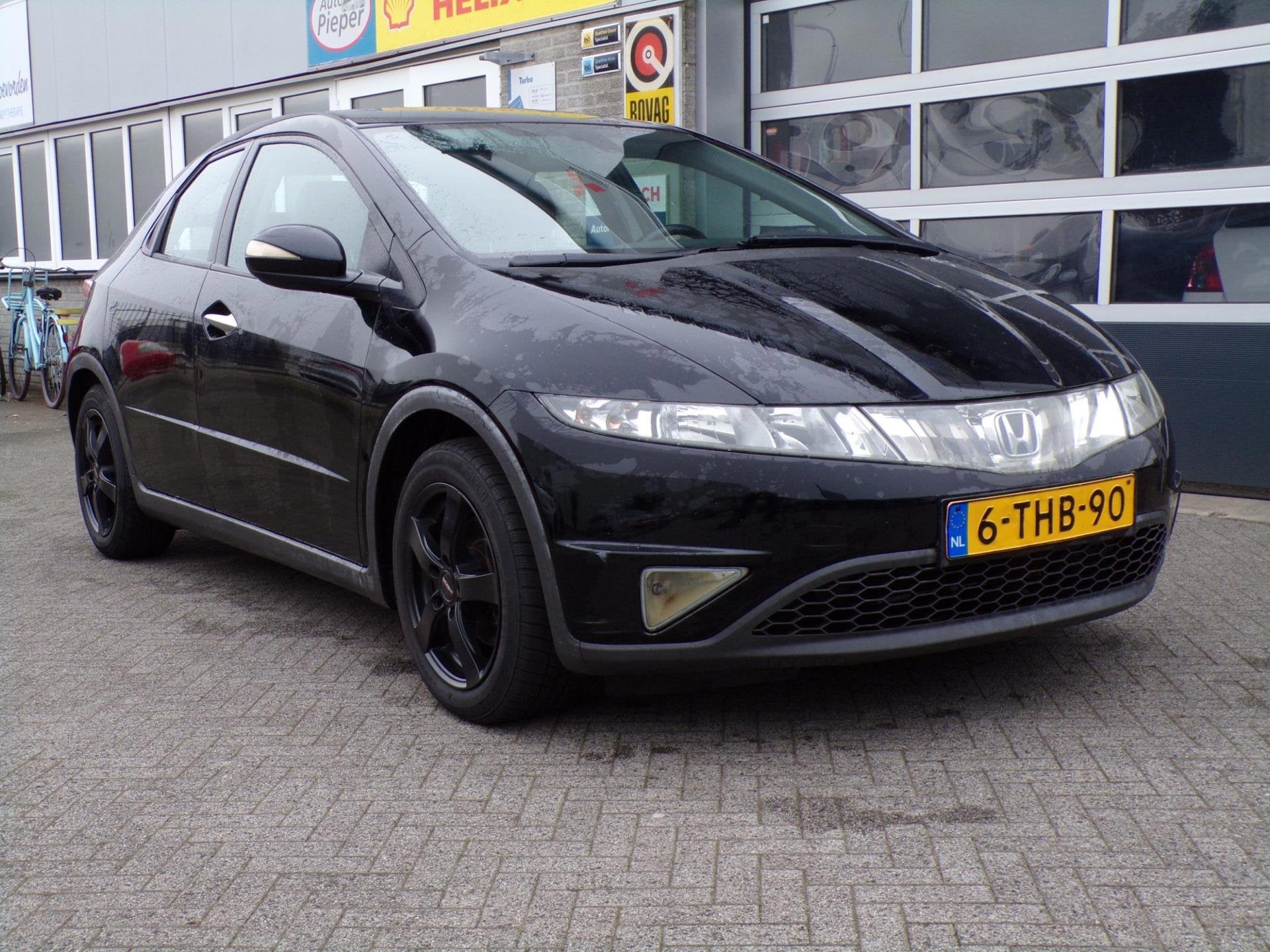 Honda Civic 1.4, Auto's, 83 pk, Gebruikt, Zwart, 4 cilinders