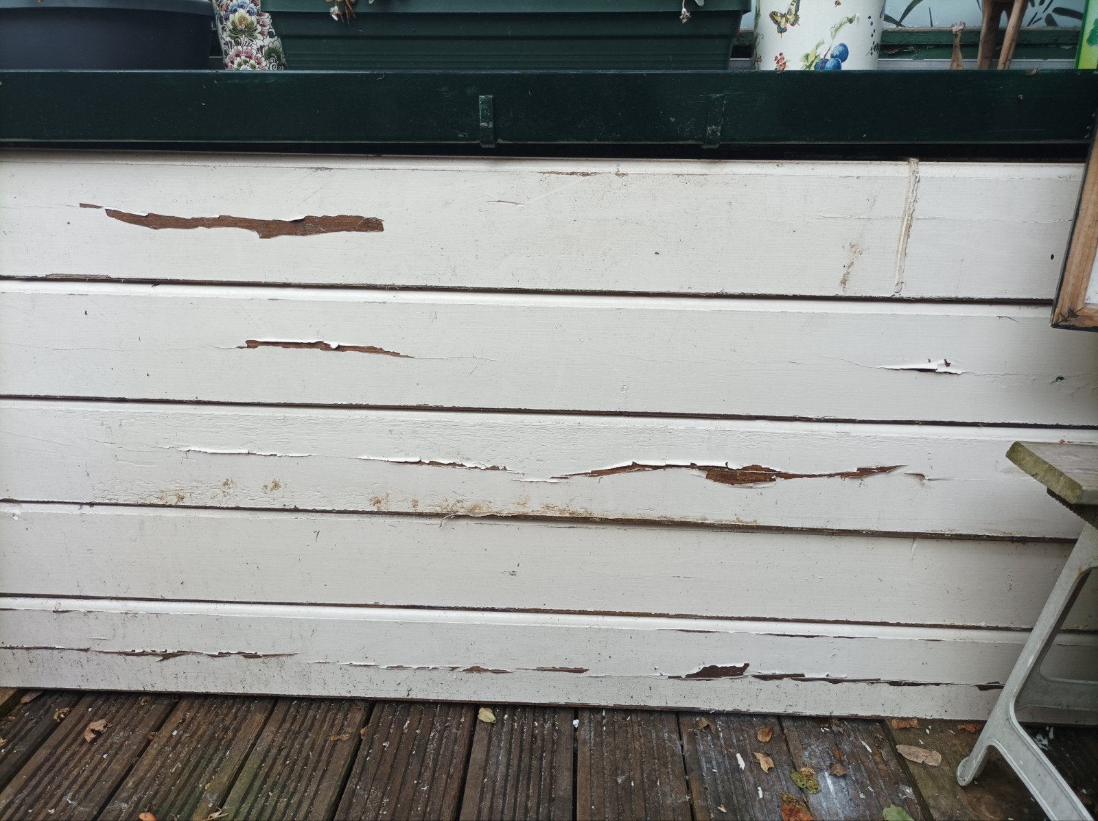 5 plafond balken massief, Doe-het-zelf en Verbouw, Hout en Planken, Ophalen, Gebruikt, 200 tot 250 cm, Balk
