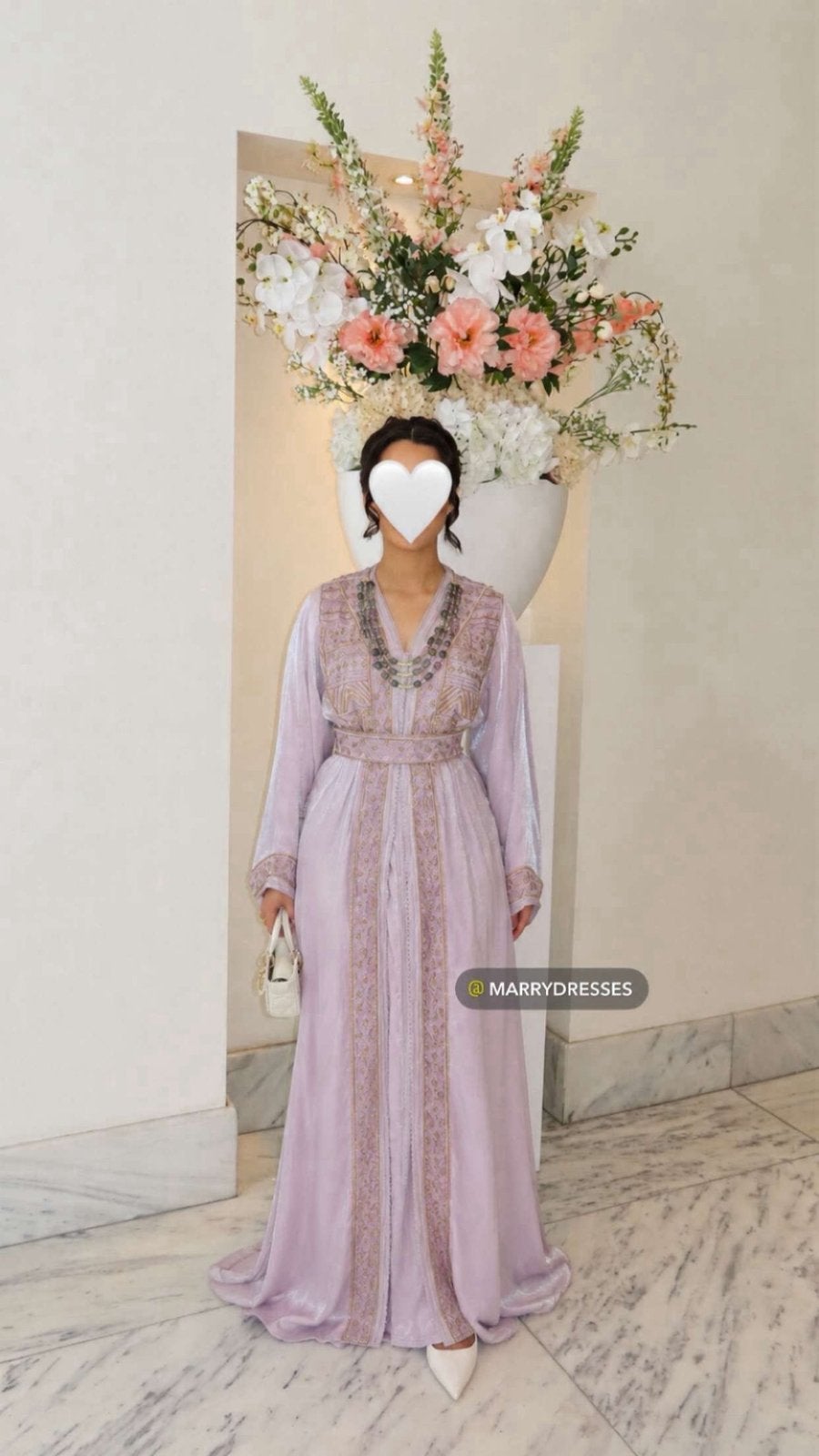 Takshita marokkaanse jurk caftan kaftan takchita, Ophalen, Zo goed als nieuw, Maat 38/40 (M), Overige typen
