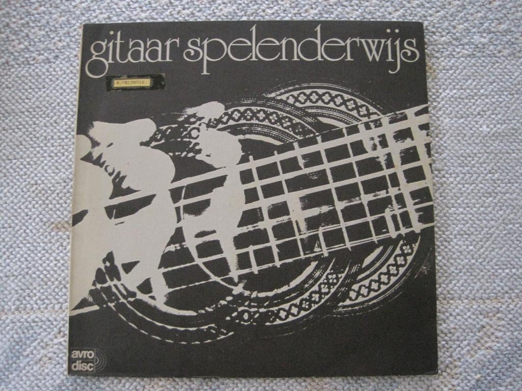 elpee met speeloefeningen Gitaar Spelenderwijs, Ophalen of Verzenden, Gebruikt, 12 inch