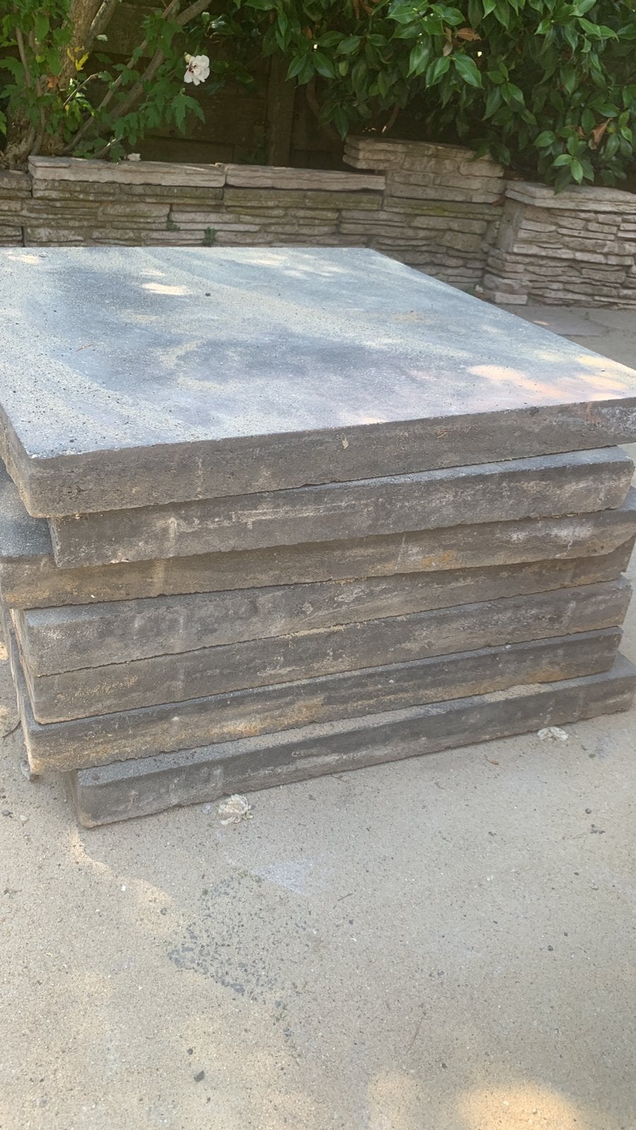 Terrastegel, Ophalen, Zo goed als nieuw, Beton, Terrastegels