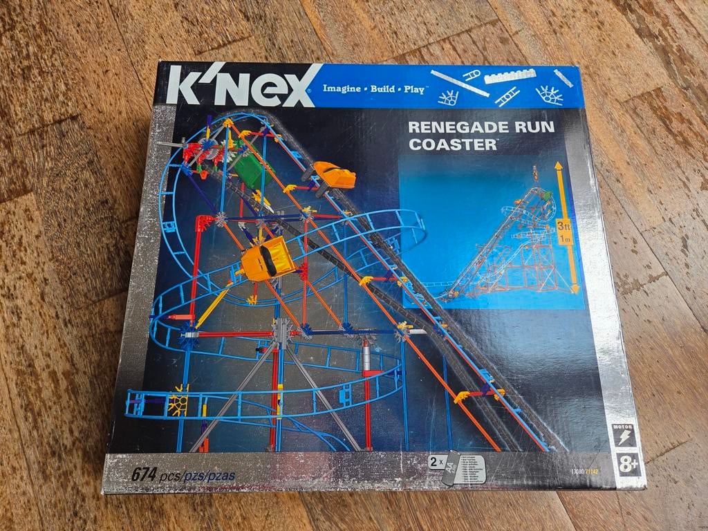 K'nex renogade run coaster, Kinderen en Baby's, Speelgoed | Bouwstenen, Ophalen of Verzenden, Gebruikt