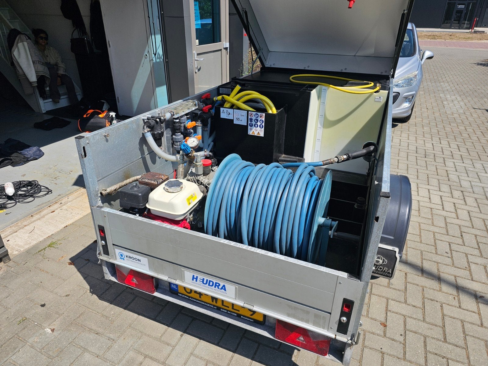 Kroon Softwash Aanhanger | Honda GX | Anssems GTV1500, Auto diversen, Aanhangers en Bagagewagens, Ophalen