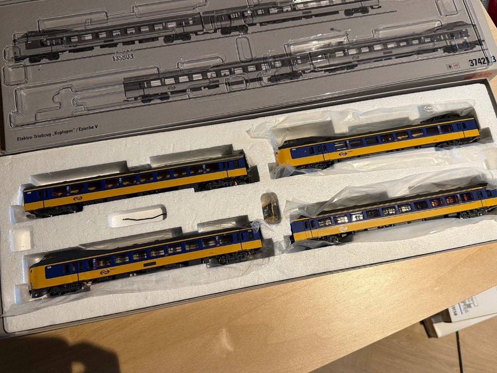 Märklin 37421.3 H0 Vierdelige Koploper 'Alexia' - MFX, Wisselstroom, Wagon, Ophalen of Verzenden, Märklin