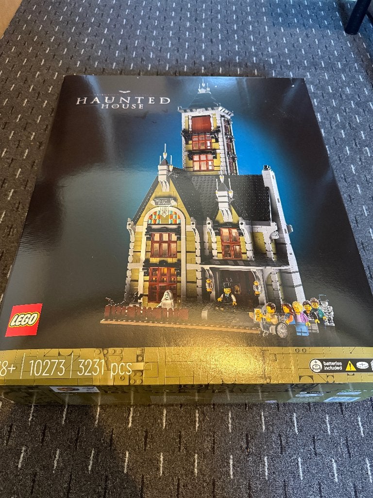 LEGO - NIEUW IN DOOS: ICONS Spookhuis 10273, Lego, Nieuw, Ophalen of Verzenden, Compleet