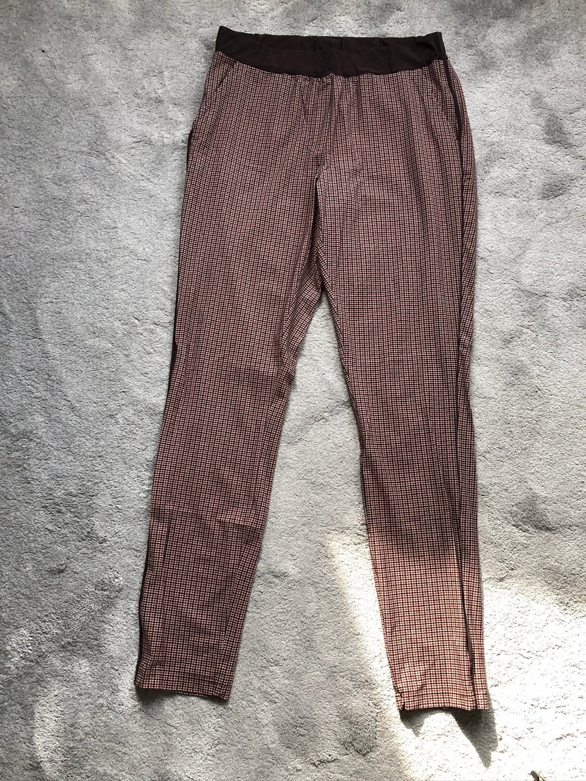 Mooi zgan bruin ruit travelstof broek Studio Anneloes M38/40, Kleding | Dames, Maat 38/40 (M), Bruin, Ophalen of Verzenden, Zo goed als nieuw