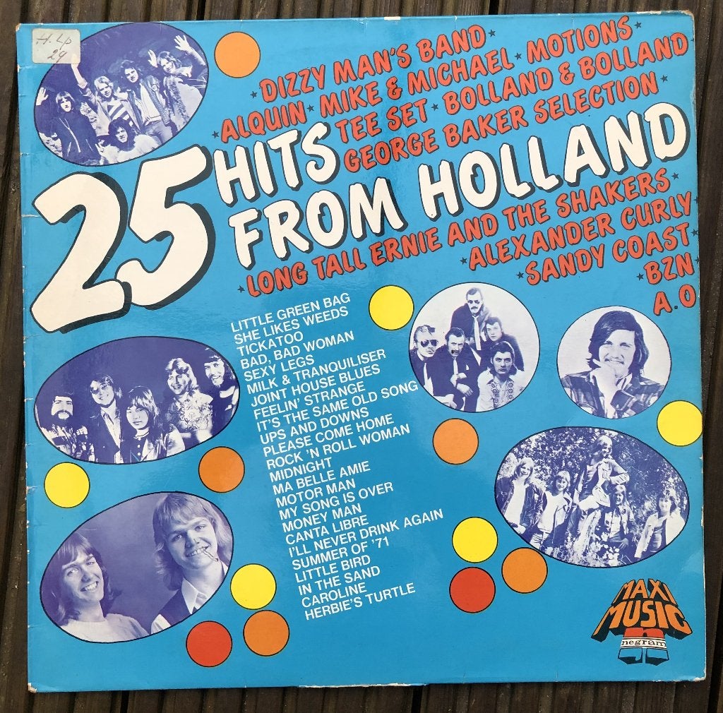 LP:  25 Hits from Holland - o.a. Tee Set, Q65, Sandy Coast, LP, Gebruikt, Ophalen of Verzenden, Pop