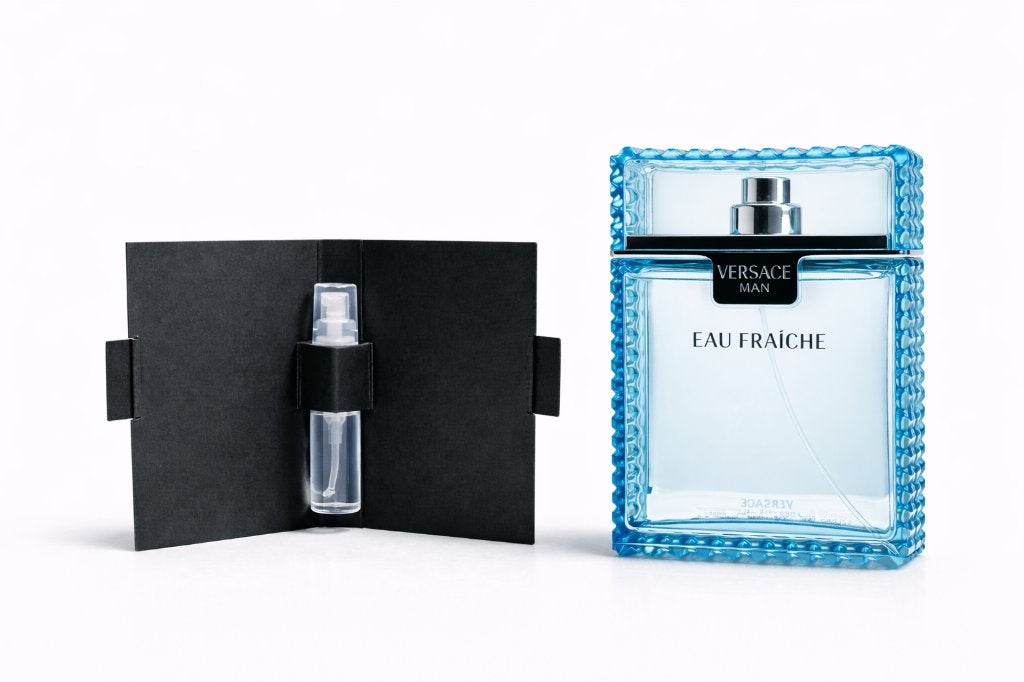 Versace Man Eau Fraîche (sample 1,2ml) parfum decant, Ophalen of Verzenden, Nieuw