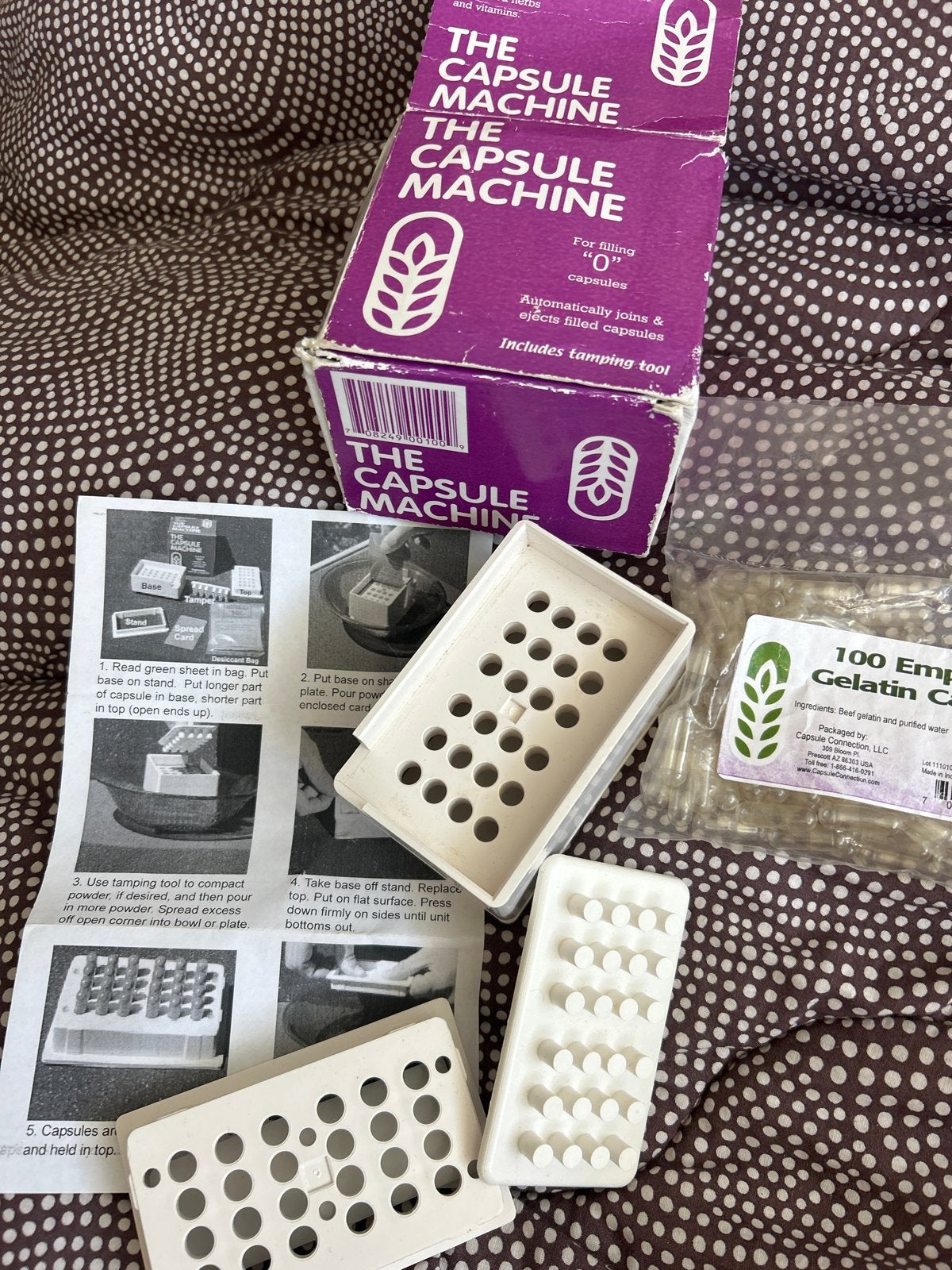 The Capsule machine zelf capsules vullen, Ophalen of Verzenden, Zo goed als nieuw, Overige typen