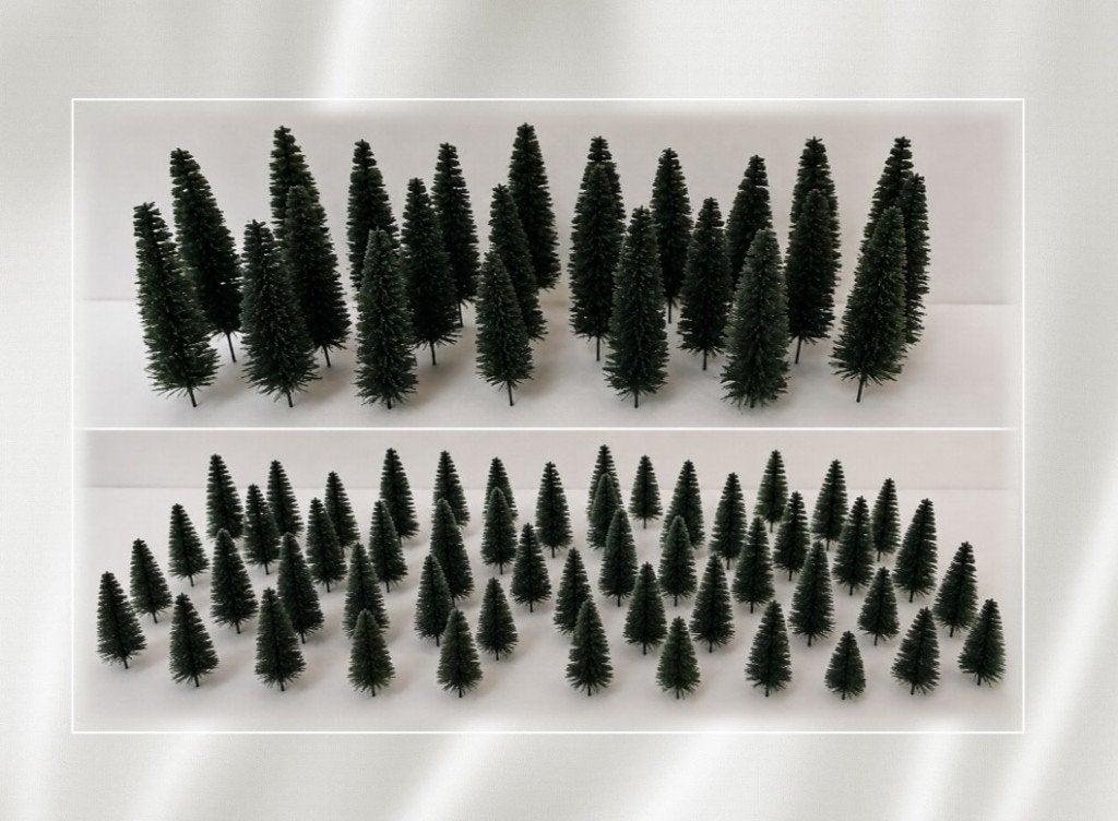 65 Bomen Voor N Spoor., Hobby en Vrije tijd, Modeltreinen | N-Spoor, Overige merken, Gelijkstroom, Nieuw, Natuur