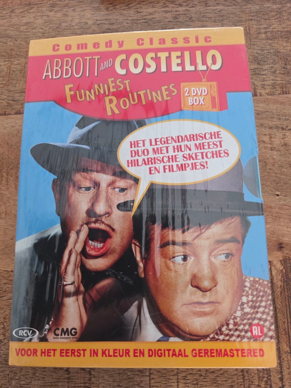 abbott & costello dvd box (nieuw in seal), Alle leeftijden, Ophalen of Verzenden, Nieuw in verpakking