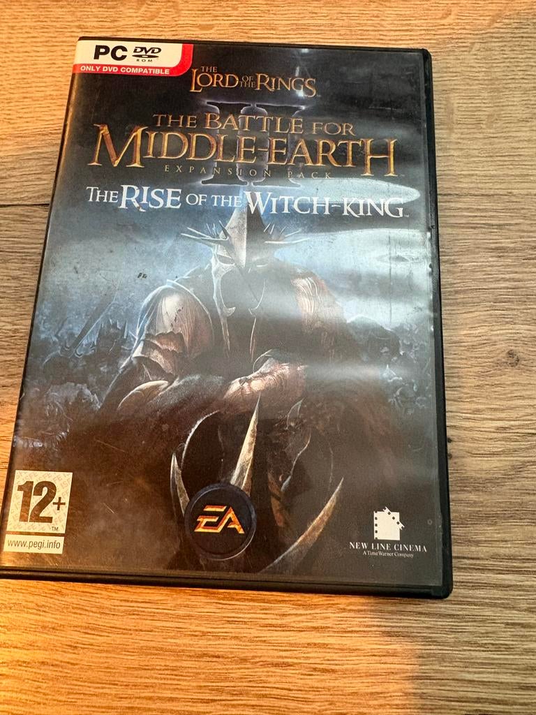 Lord of the Rings: Battle for Middle-Earth II - Rise of the, Spelcomputers en Games, Games | Pc, Gebruikt, Strategie en Constructie