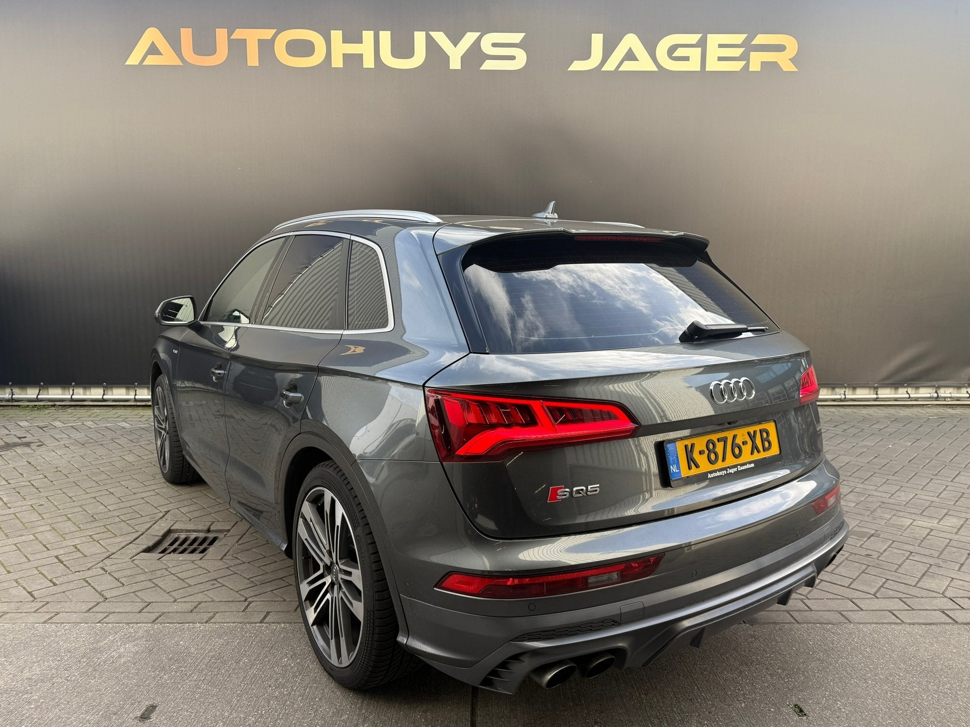 Audi SQ5 3.0 TFSI SQ5 Quattro Pano H&U Leder Camera Keyless, Automaat, Dealer onderhouden, Gebruikt, Euro 6