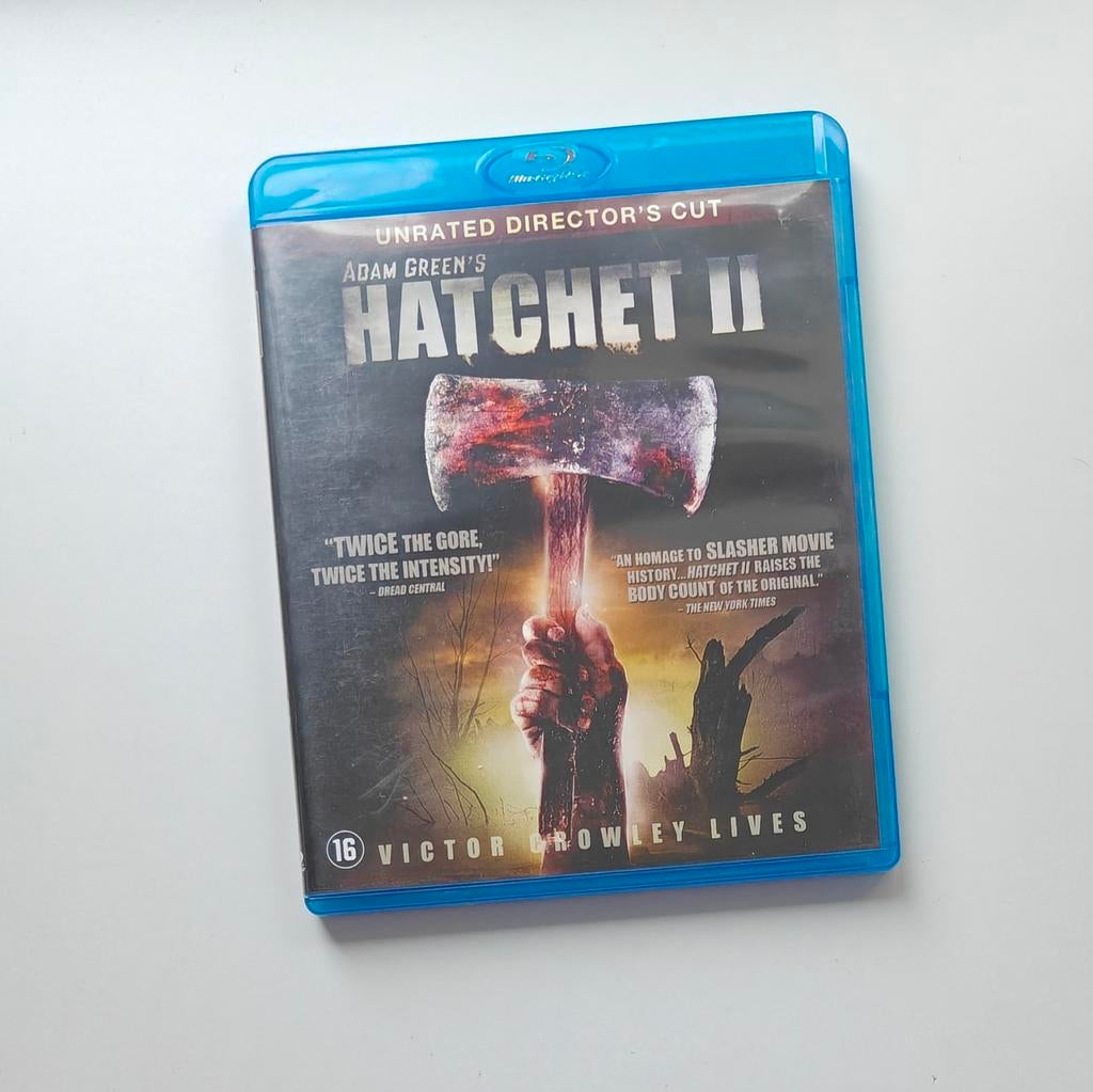 Hatchet 2 Blu-ray, Ophalen of Verzenden, Zo goed als nieuw, Horror