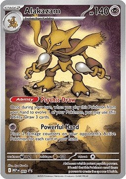 Alakazam MEP 009 - Black Star Promo - NM, Ophalen of Verzenden, Zo goed als nieuw, Losse kaart