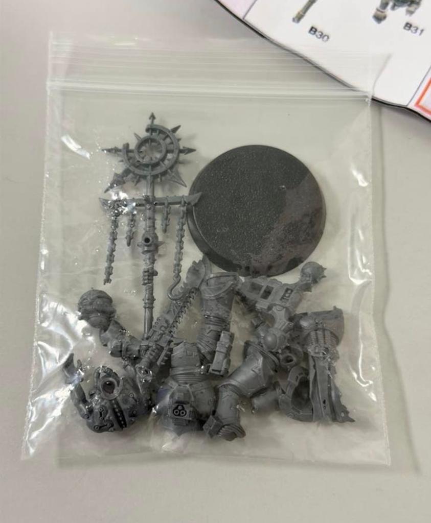Warhammer 40.000 40K Night Lords Ventrilokar Chaos Marine, Hobby en Vrije tijd, Wargaming, Figuurtje(s), Nieuw, Ophalen of Verzenden