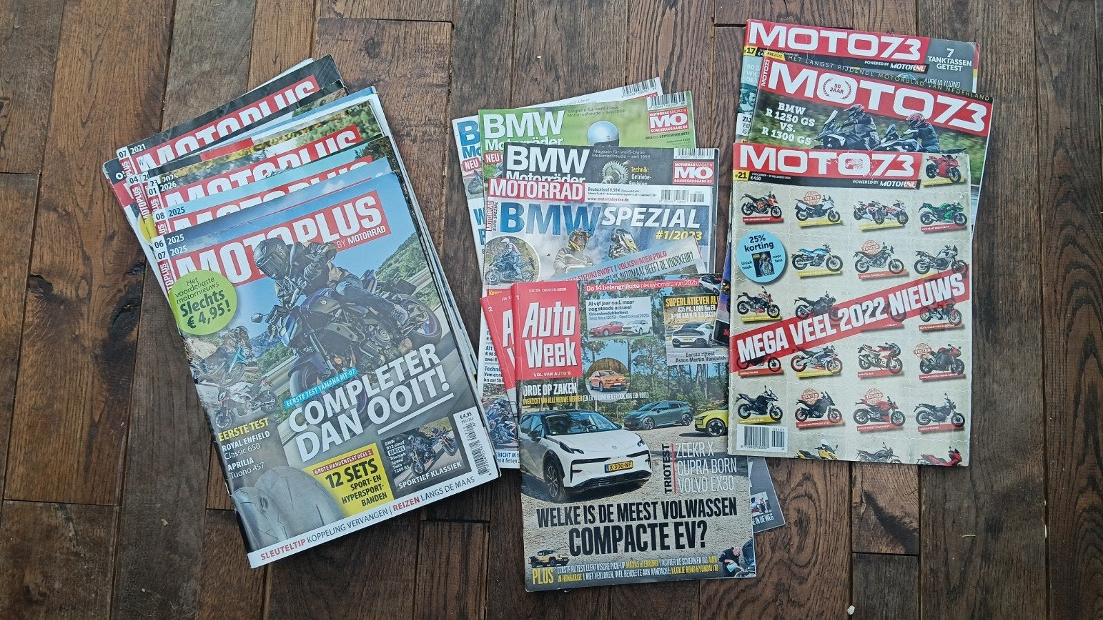 Diverse motor- en autotijdschriften - voor de liefhebber, Boeken, Ophalen of Verzenden, Gelezen, Overige typen