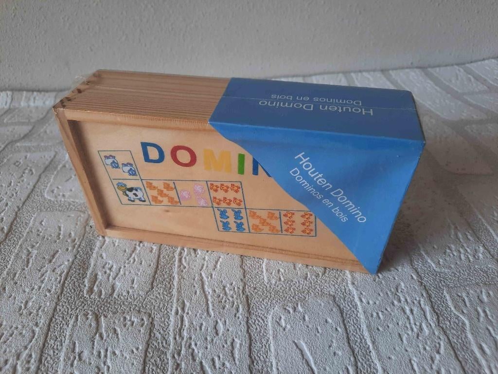 Houten domino met dieren, Ophalen of Verzenden, Nieuw