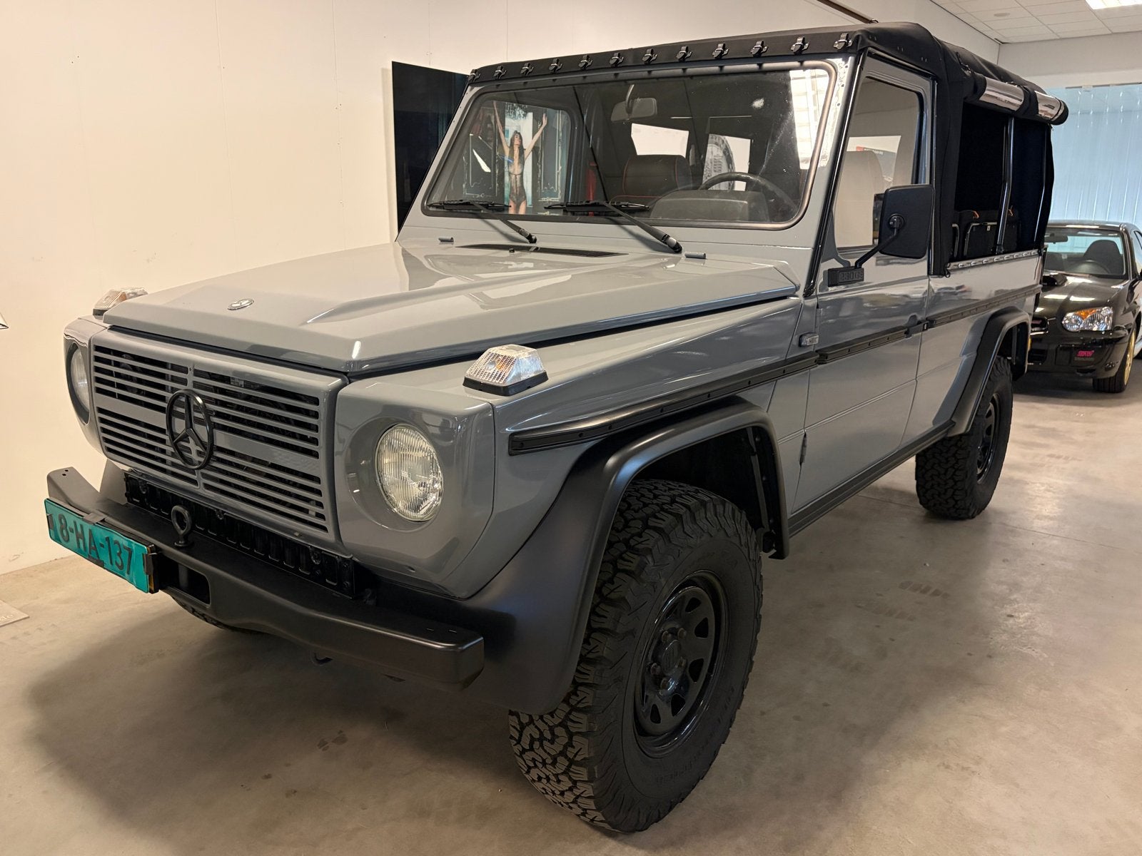 MERCEDES G230 Automaat Nardo Grijs, Auto's, Mercedes-Benz, Automaat, 4 cilinders, 2100 kg, Bedrijf