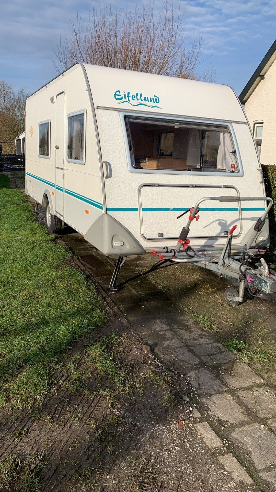 Eiffelland Holiday 5 persoons met stapelbed, Caravans en Kamperen, Standaardzit, Luifel, Dwars-stapelbed, 750 - 1000 kg