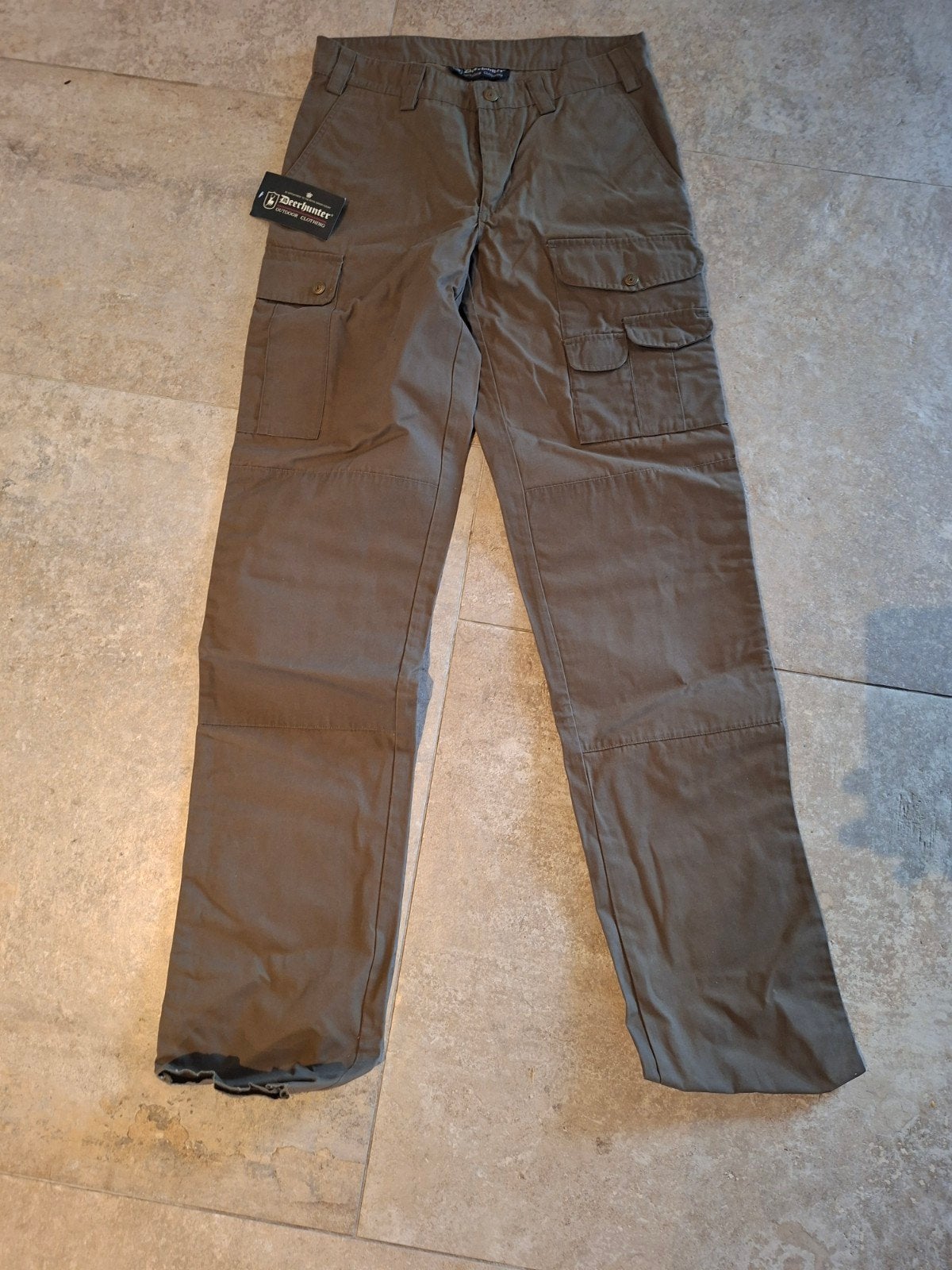 Nieuwe Deerhunter broek maat 48 - Jagen, vissen, outdoor, Overige kleuren, Nieuw, Ophalen of Verzenden, W33 - W34 (confectie 48/50)