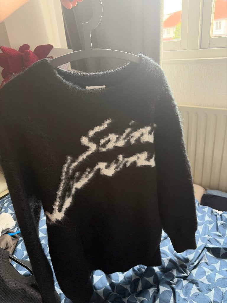 YSL Sweater ( Size S), Yves Saint Laurent, Zwart, Nieuw, Ophalen of Verzenden
