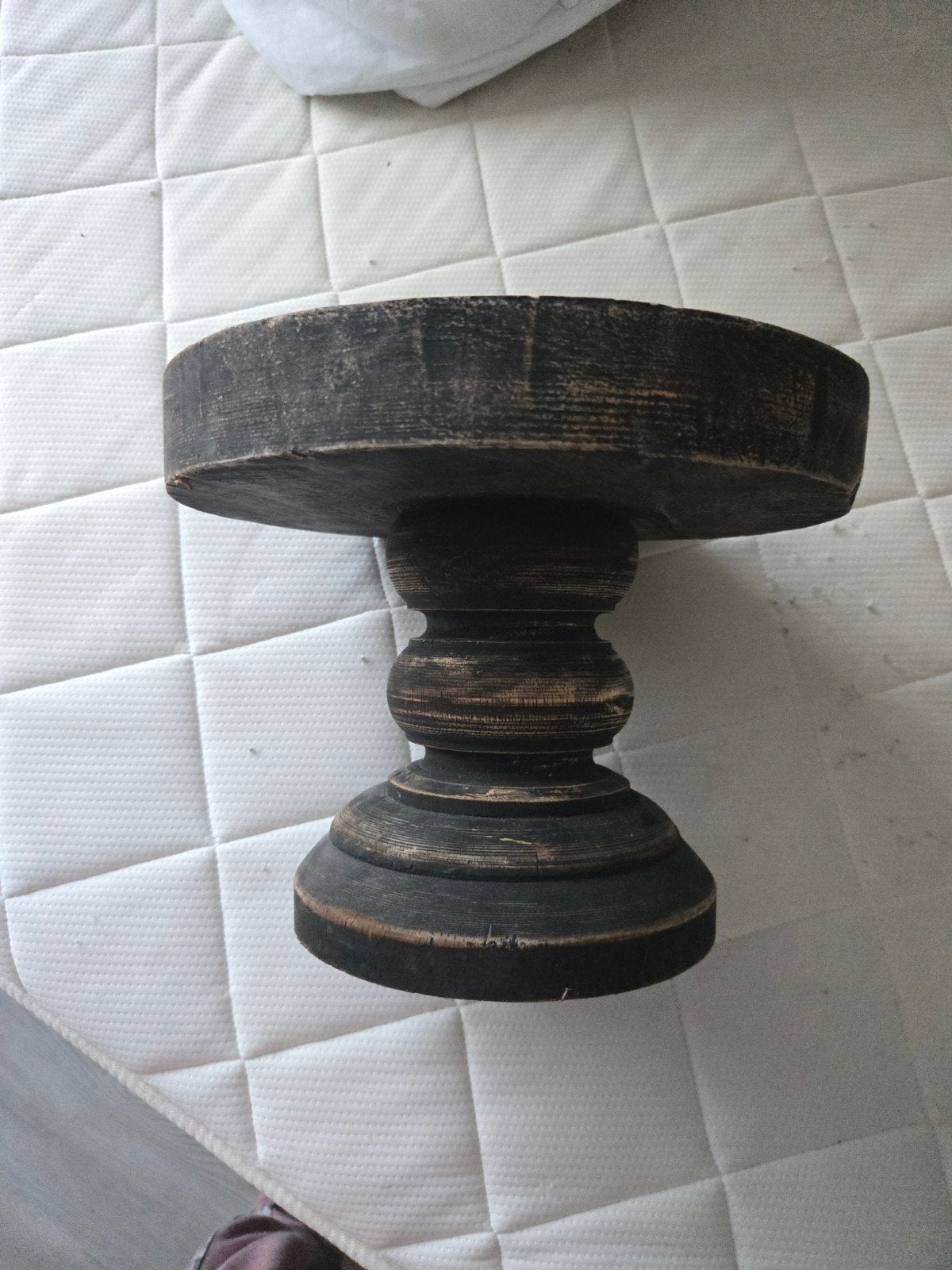 Decoratieve houten standaard - Rustieke stijl, Ophalen of Verzenden