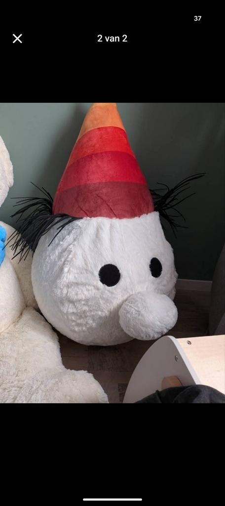Grote Pjotr knuffel van de Efteling, Verzamelen, Efteling, Ophalen, Gebruikt, Overige typen