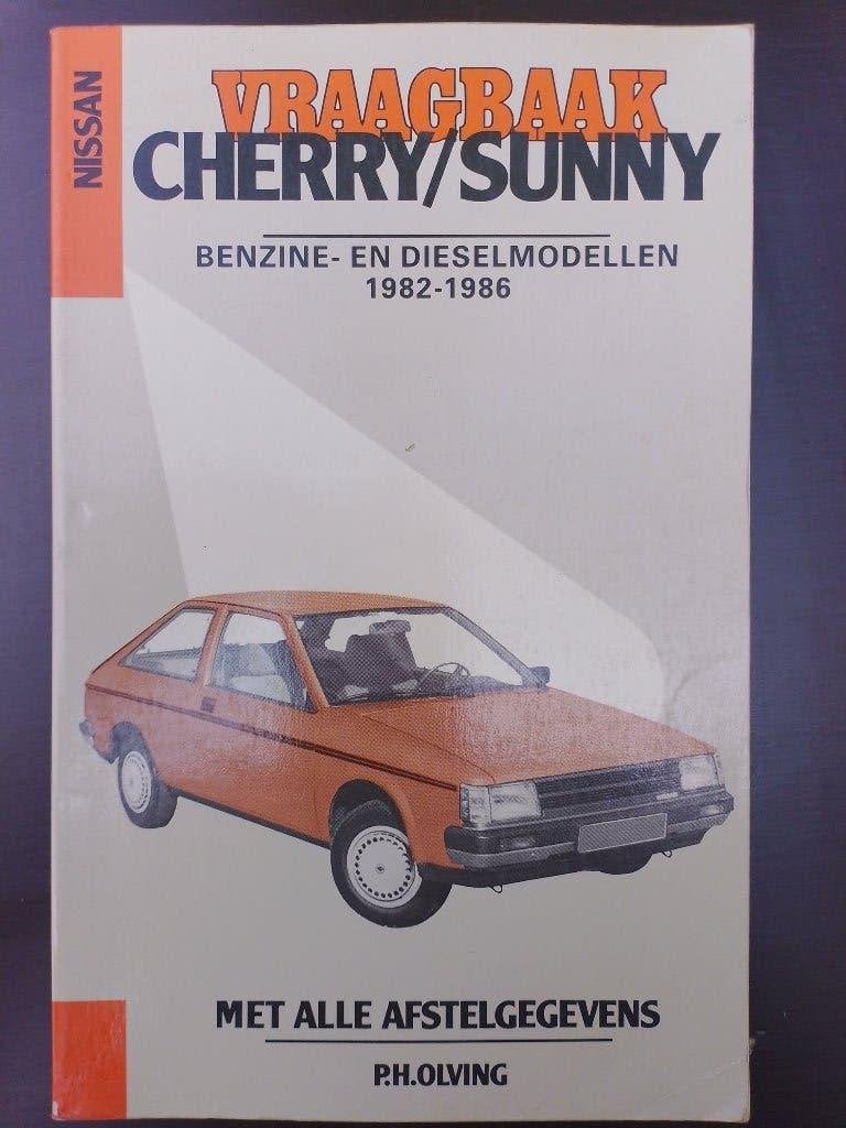 P.H Olving vraagbaak Datsun Nissan Cherry / Sunny 1982-86, Ophalen of Verzenden, Gelezen, Nissan