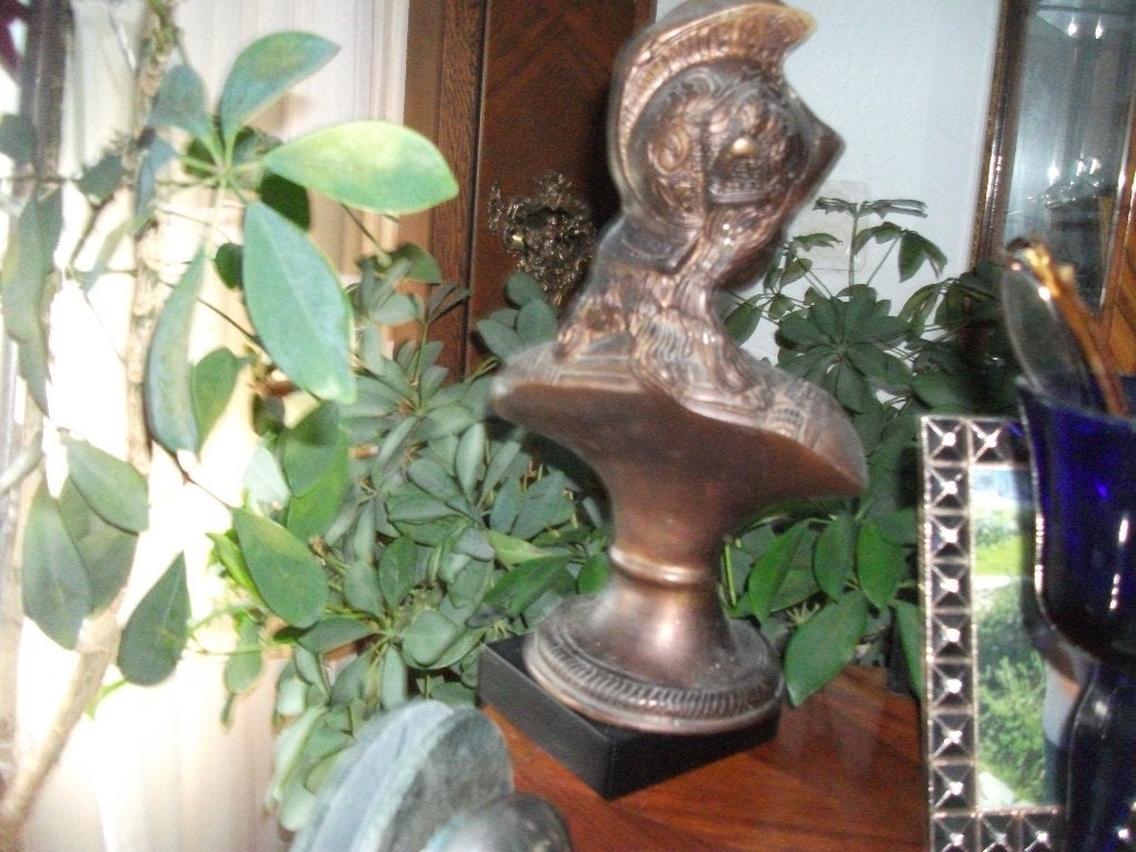 bronzen  borstbeeld, Antiek en Kunst, Ophalen of Verzenden