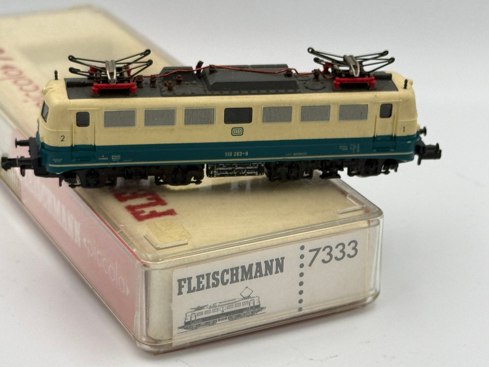 Fleischmann 7333 locomotief DB in OVP, Fleischmann, Ophalen of Verzenden, Zo goed als nieuw, Gelijkstroom