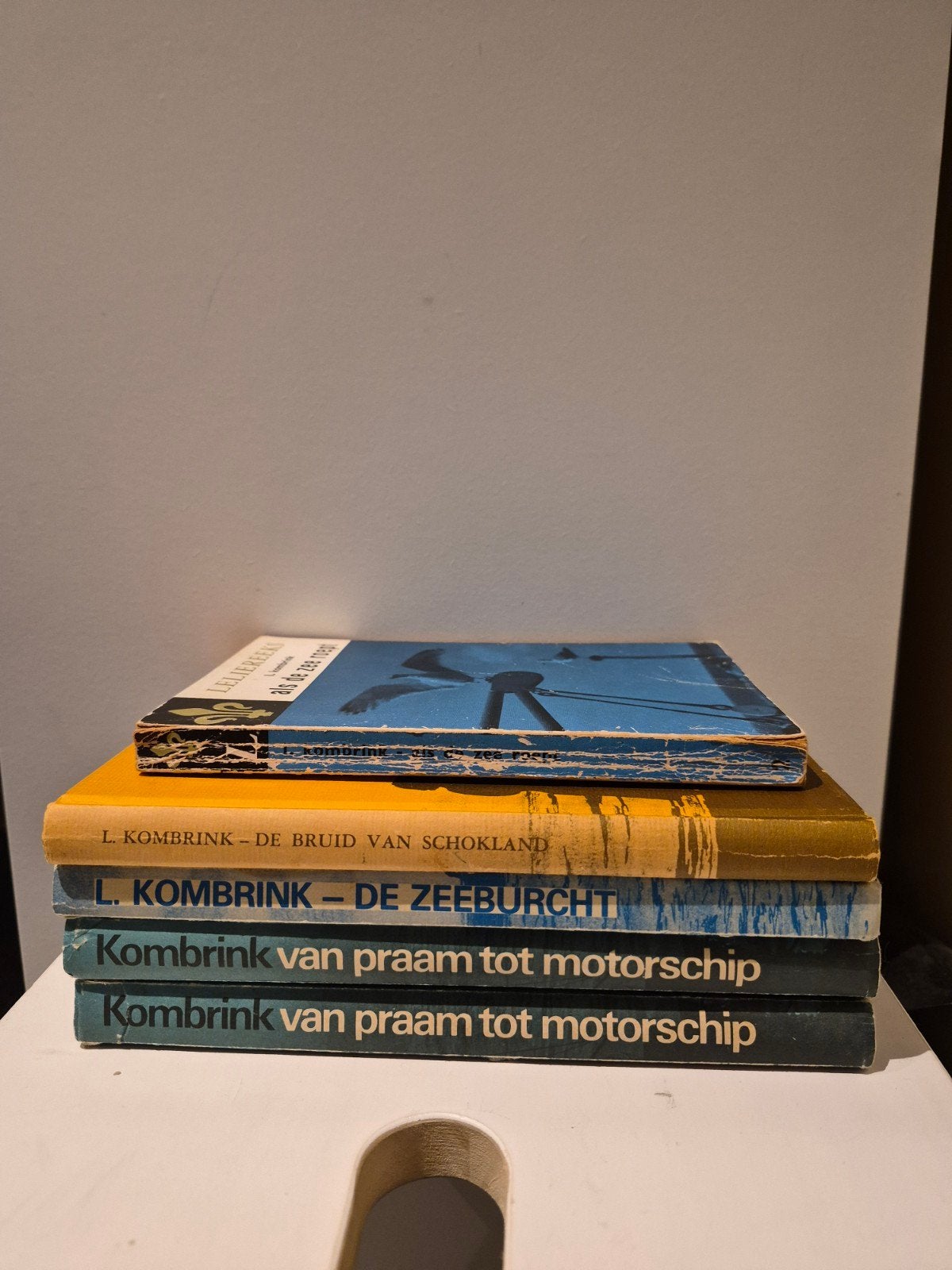 Boeken van L. Kombrink: De Zeeburcht, De Bruid van Schokland, Ophalen of Verzenden, Gelezen, L. Kombrink
