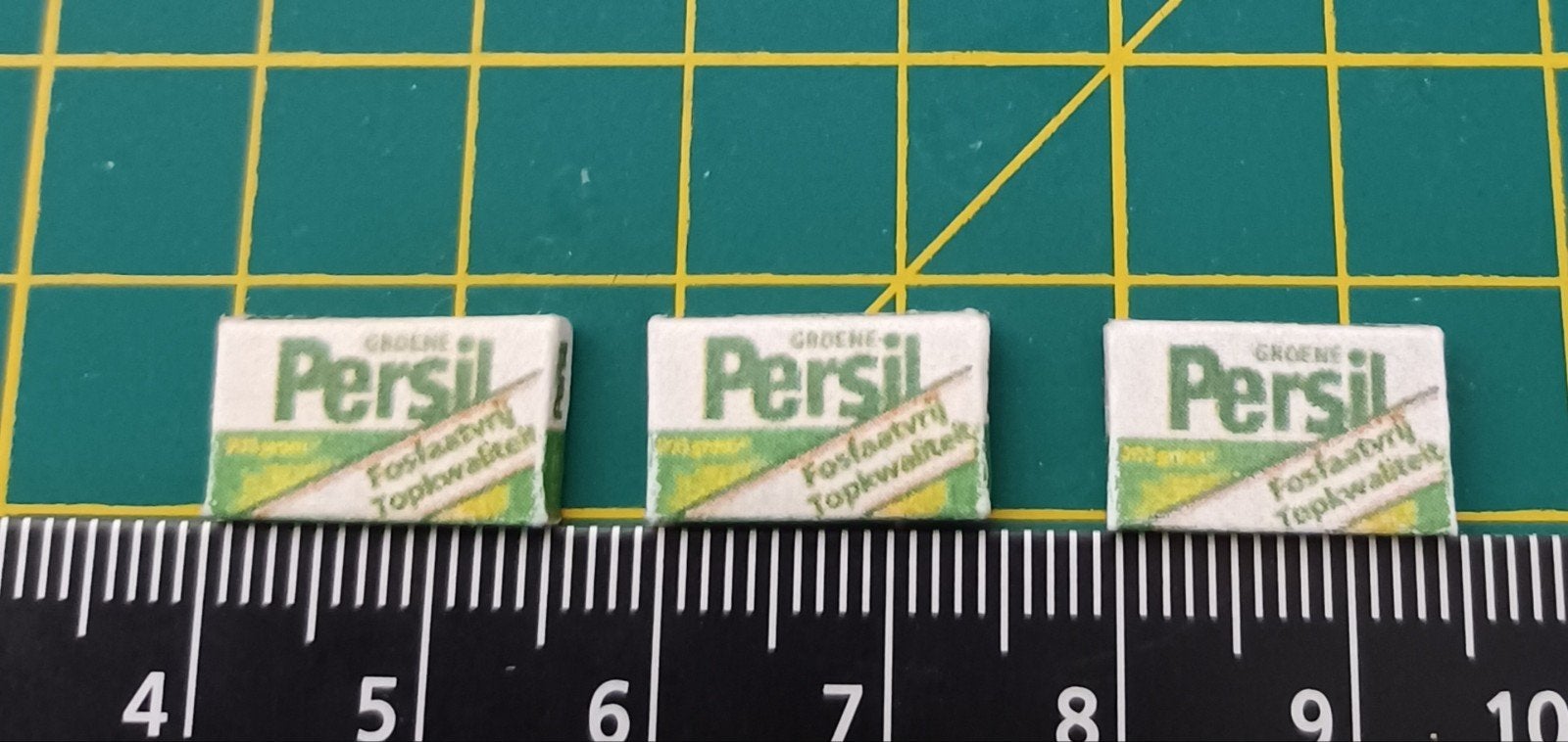 Persil 1:12 wasmiddel pakje jaren 60, Ophalen of Verzenden, Poppenhuis