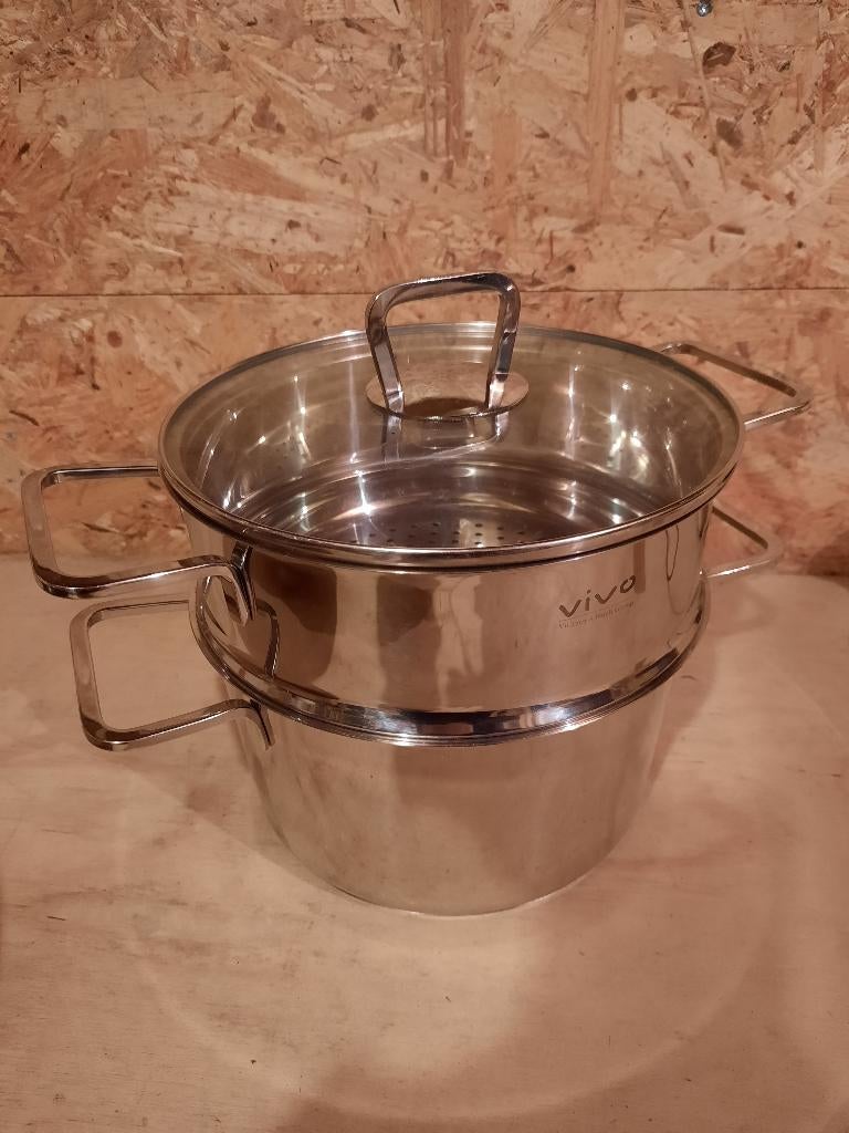 Kookpan Vivo, Ophalen, Gebruikt, Rvs, Kookpan of Snelkookpan