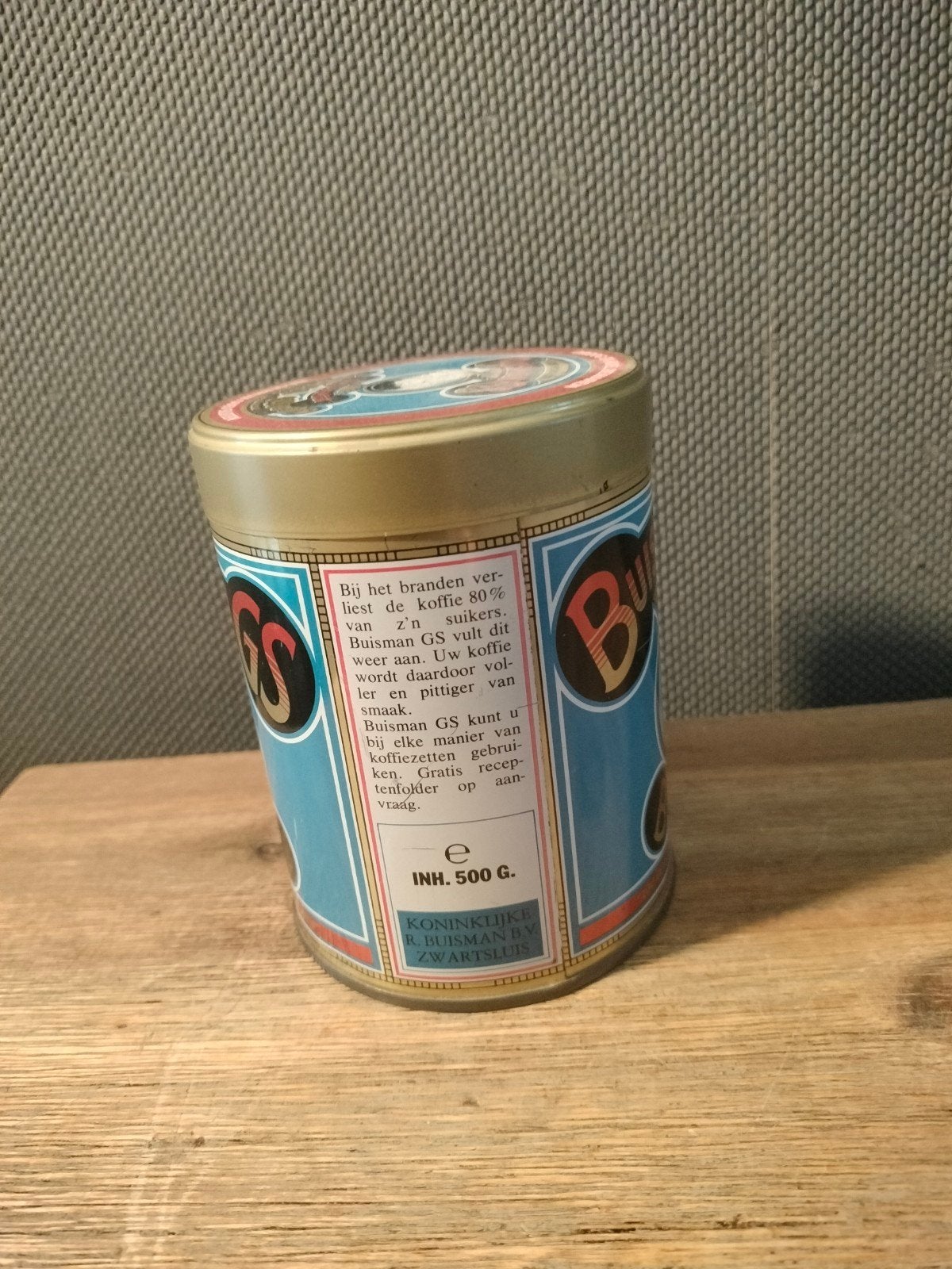 Vintage blik Buisman, Ophalen of Verzenden, Gebruikt, Overige, Overige merken