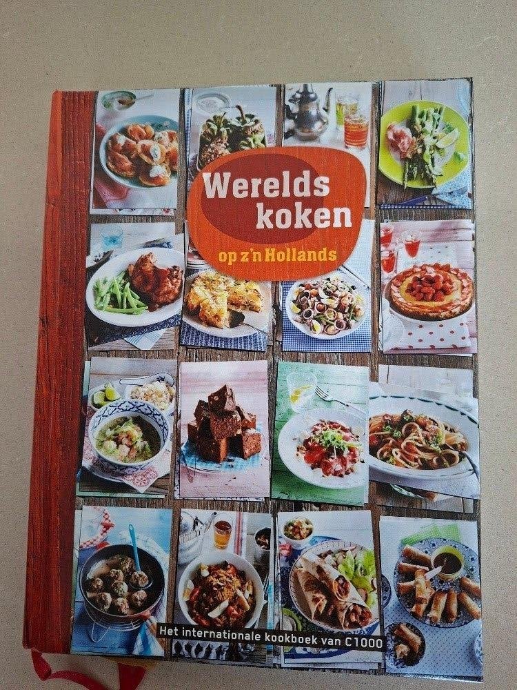 dik geplastificeerd kookboek van C1000: "Wereld Koken", Ophalen of Verzenden, Zo goed als nieuw