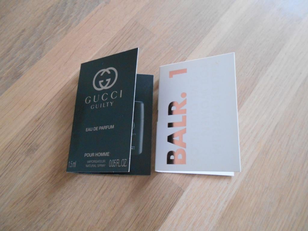 Parfum samples, proefjes, monstertjes Gucci en Badr , Verzamelen, Ophalen of Verzenden, Nieuw, Proef of Tester, Gevuld