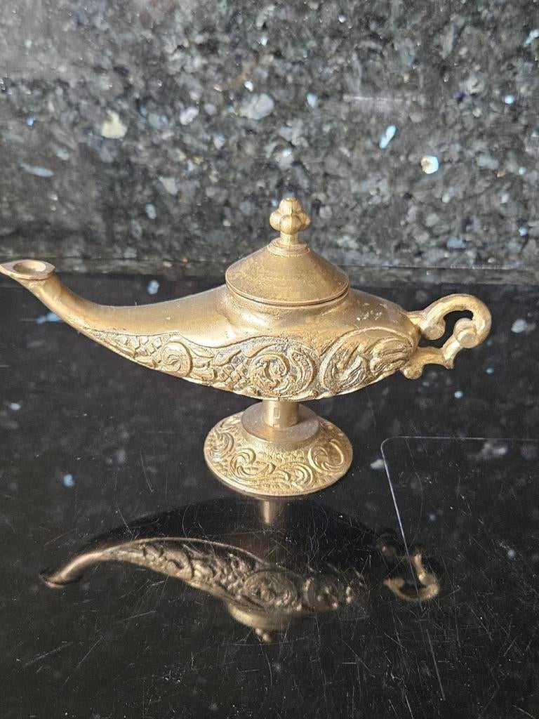 Vintage Aladdin Wonderlamp - Decoratieve Olie Lamp, Verzenden