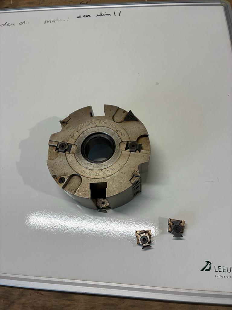 Freeskop garniga rekord 154 x 70 x 50 voor houtbewerking, Ophalen of Verzenden, Gebruikt, Elektrisch, Bovenfrees