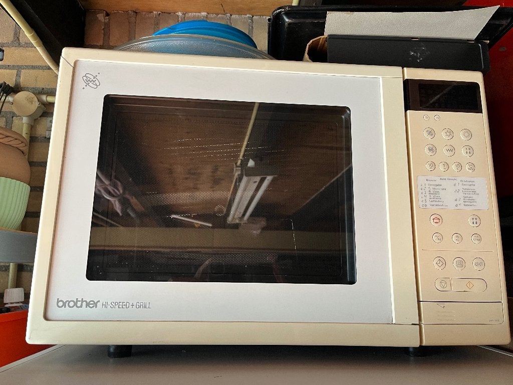 Combinatie-oven/magnetron Brother, Ophalen, Metaal, Wit, Overige merken
